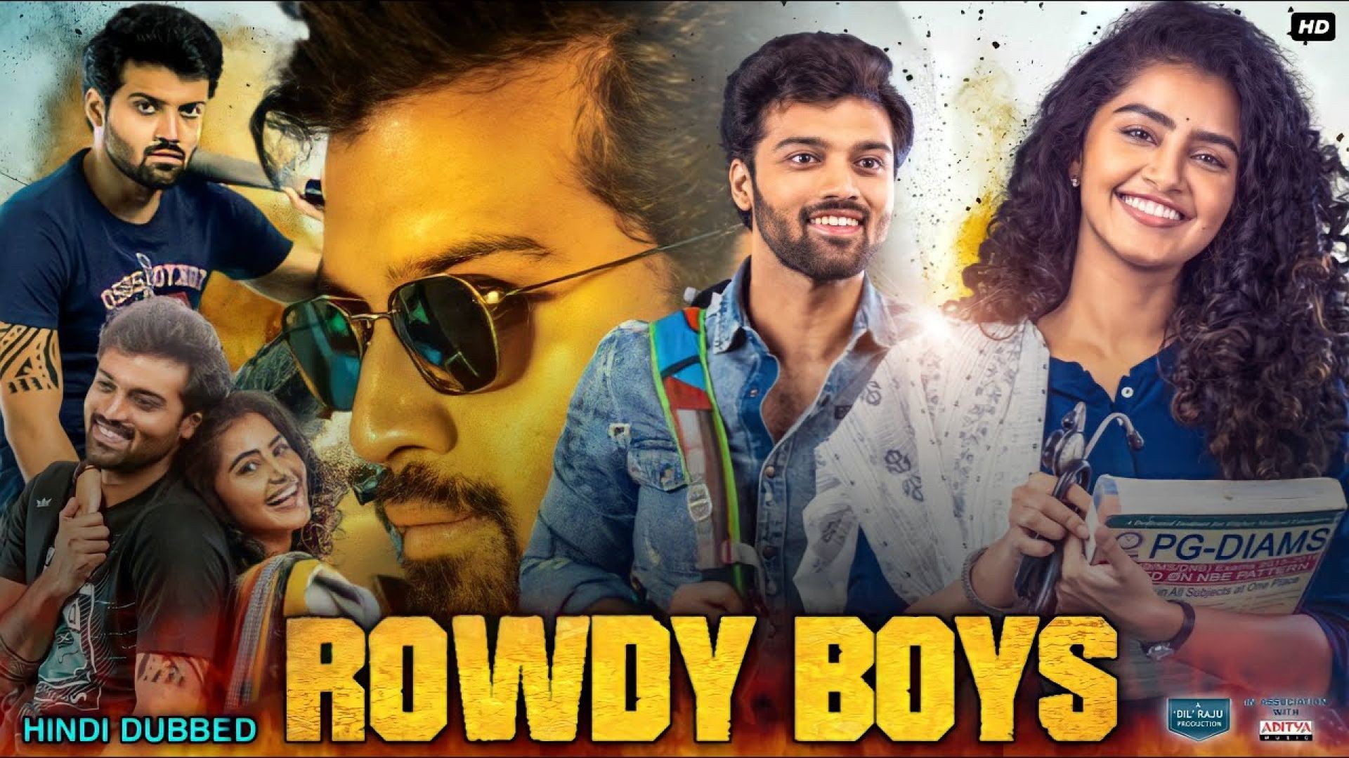 Rowdy Boys (2022) Hindi Dubbed Unofficial WEB-DL 720P