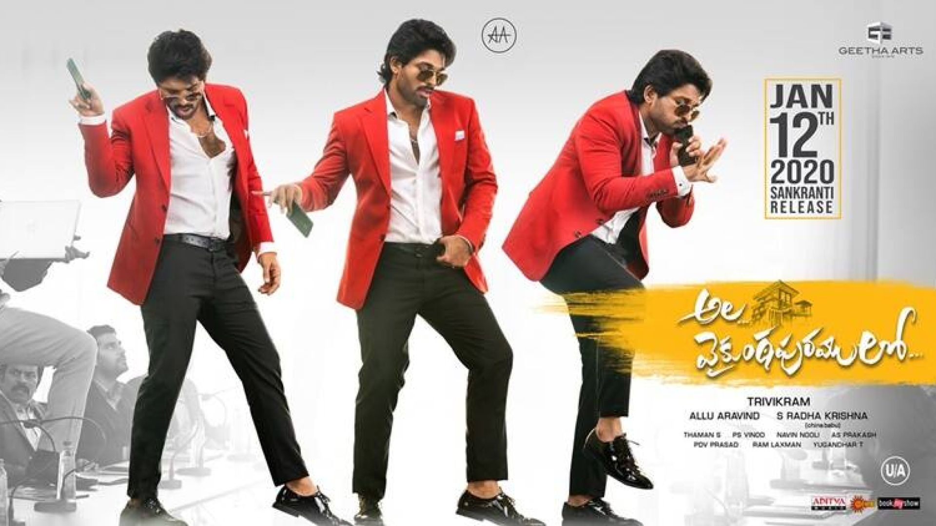 Ala Vaikunthapurramuloo (2020) Dual Audio [Hindi ORG & Telugu] WEB-DL 480p