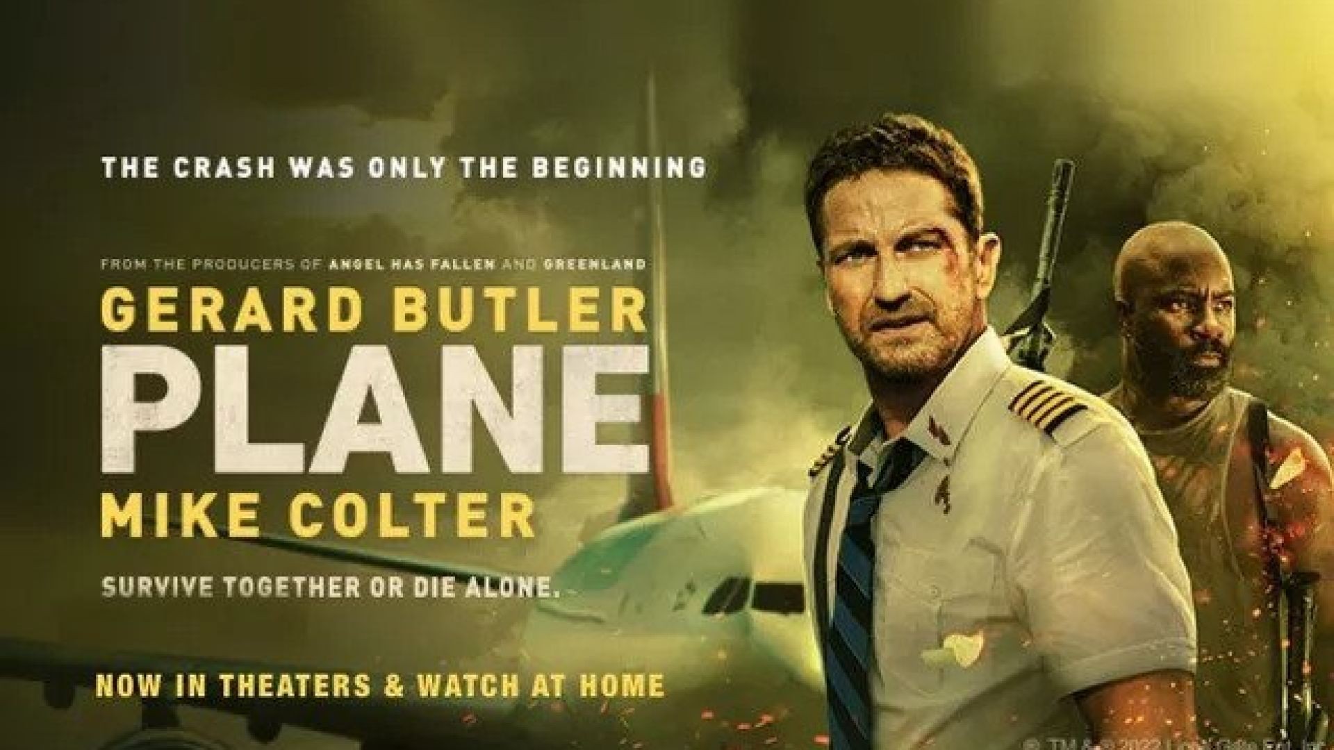 Plane (2023) Dual Audio [Hindi-English] Blu-Ray 720p