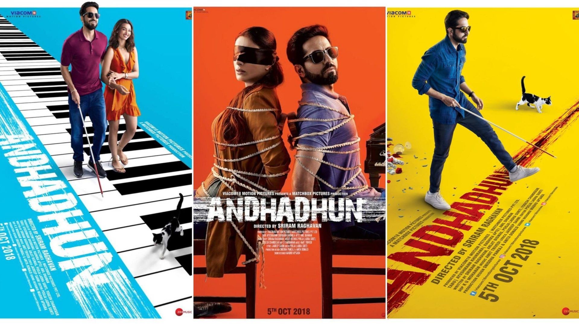 Andhadhun (2018) Hindi BluRay 480p
