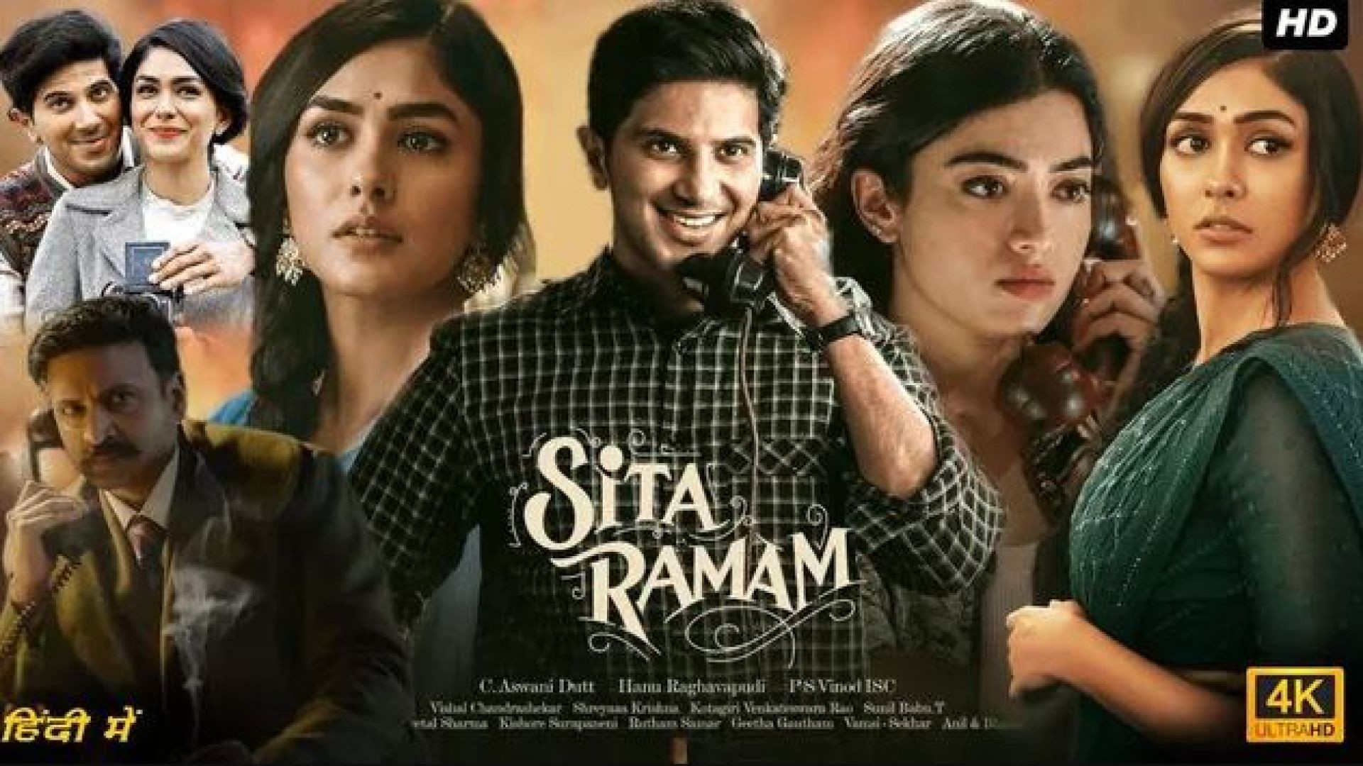 Sita Ramam (2022) Hindi Dubbed ORG WEB-DL 480p