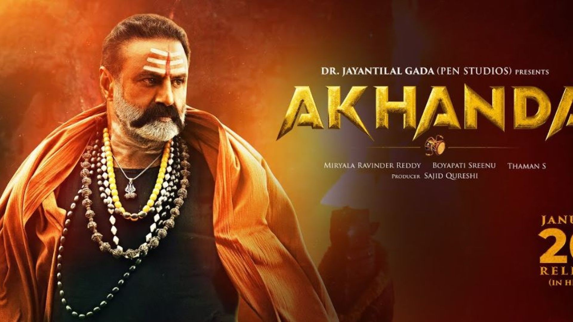 Akhanda (2021) Dual Audio [Hindi ORG & Telugu] WEB-DL 1080p